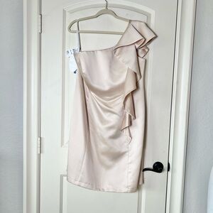 NWT Alfred Angelo Disney Fairytale Bridesmaid Dress 508 Champagne 18W